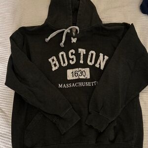 Boston Graphic Hooded Sweatshirt